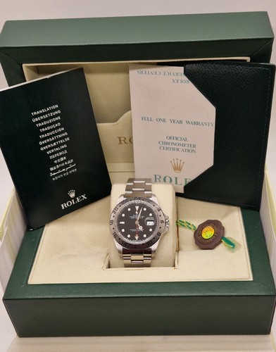 Rolex Explorer II Stainless Steel Watch 16570