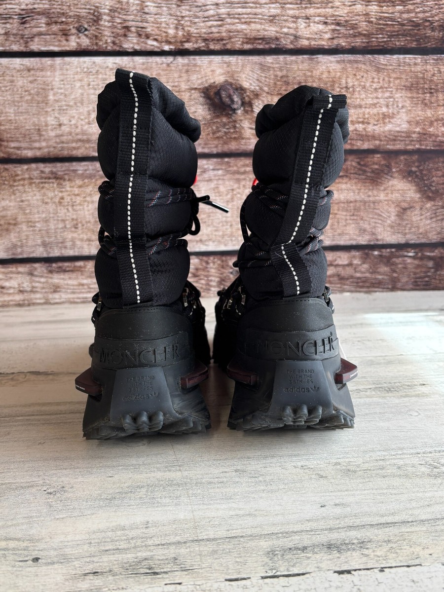 adidas × MONCLER スノーブーツ 25.0 MONCLER GENIUS + adidas Originals rubber-trimmed GORE-TEX