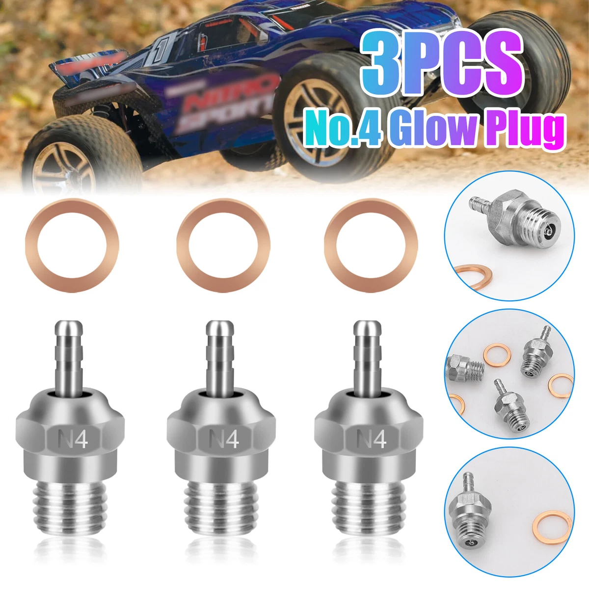 Glow plug for nitro rc car new arrivals