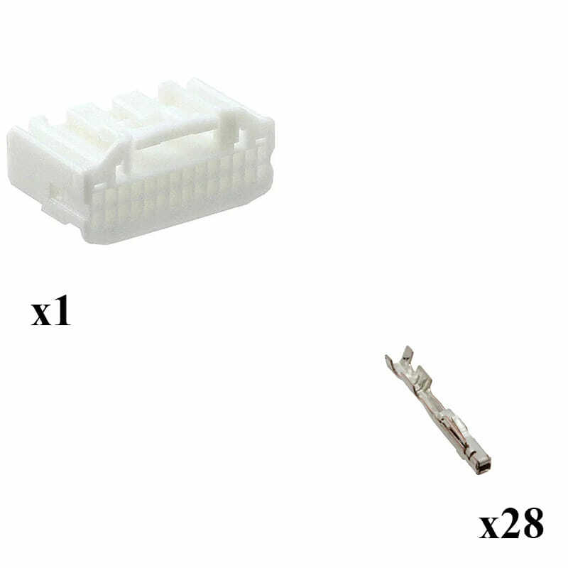 Kit Connettore 28 Vie Multilock 025 Maschio per Centraline e Moduli