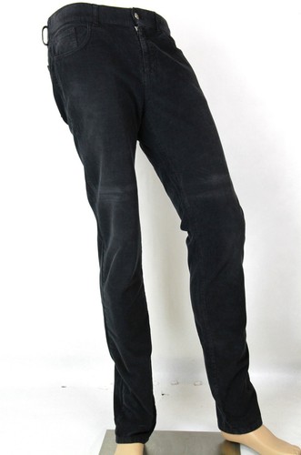 Gucci Men's Black Super Skinny Corduroy 