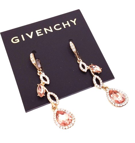 True Elegance in Givenchy, Y Drop Pink and Clear Crystals 18