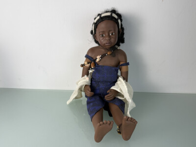 Künstlerpuppe Philip Heath Künstlerpuppe Vinyl Puppe 60 cm. Top Zustand  