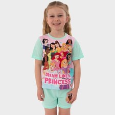 Disney Princess Pyjamas | Girls Short Pyjamas | Disney Pjs For Girls | Kids Pjs