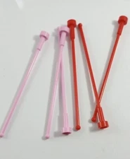 Bulk Lot of 10 Antenna Whip 8H #2569 — Pick Color — Custom & Compatible