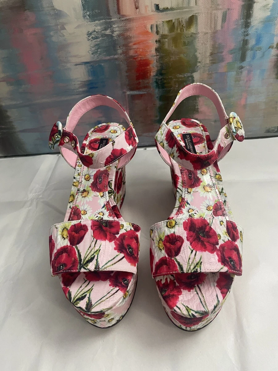 Dolce&Gabbana Floral Sandals for Women for sale | eBay
