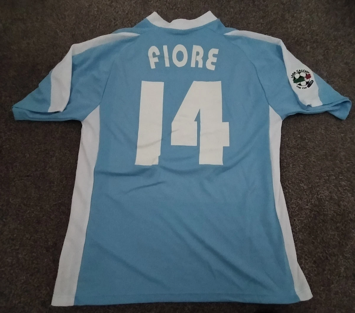 Maillot Lazio No Match Worn Indossata Shirt Jersey Vintage