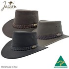 Jacaru 1006 Outback Australian Made Wallaroo Oil Cow Leather Hat