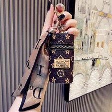 Leather Mini clear KK Bag Family Key Lipstick...