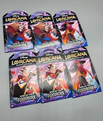 DisneyLorcanaRiseofthe Floodborn 2箱 1パック Disney Lorcana Second Chapter Rise of the Floodborn Booster Packs