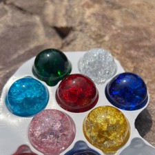 30/40/50mm Mirror Crack Crystal Ball Glass Balls Marbles Ice Crack Crystal Balls