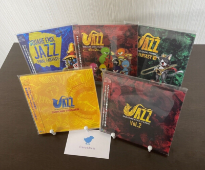 SQUARE ENIX JAZZ Vol.1-5 Complete Set JPN | Final Fantasy, Chrono