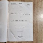 1855 Senate Report - State of the Finances of the U.S.A. - Beverly Tucker - Rare