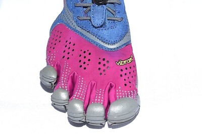 Vibram Five Fingers V-Run Ladies Fuchsia/Blue Barefoot Running