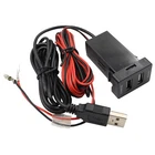 USB Port Charger/ Audio LED Indicator Adapter for Toyota 2007-2013 2014 Tundra