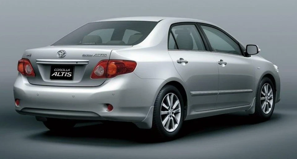 For 08-10 Toyota Coralla Altis Led Rear Tail light Lamps Red Black Color - Image 4 of 4