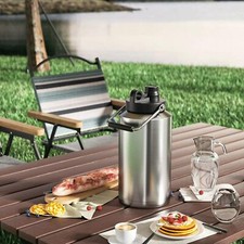 Insulated Gallon Jug,One Gallon,128 oz Stainless Steel,Large Double VacuumKettle