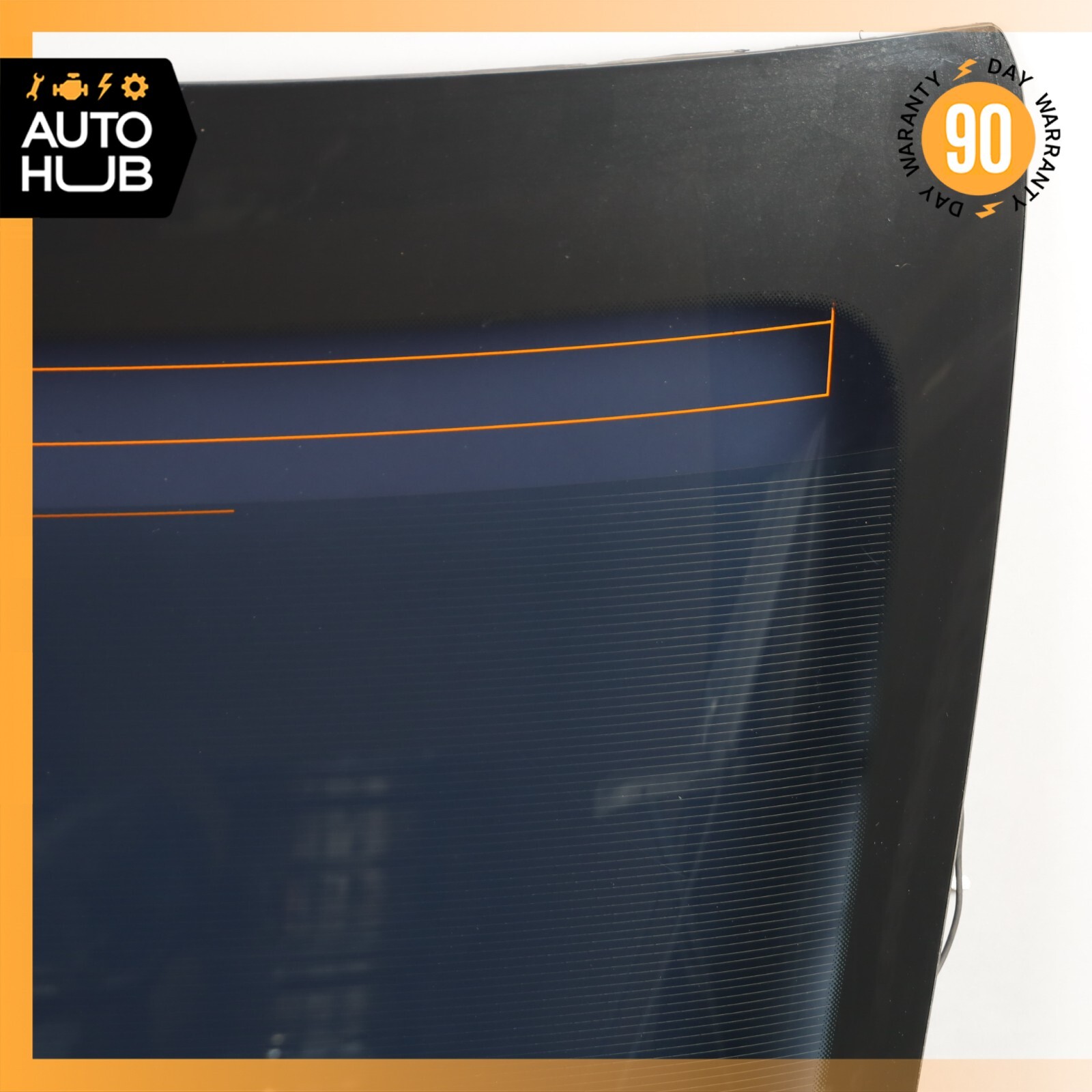 03-10 Bentley Continental GT Coupe Rear Windshield Wind Shield Glass OEM