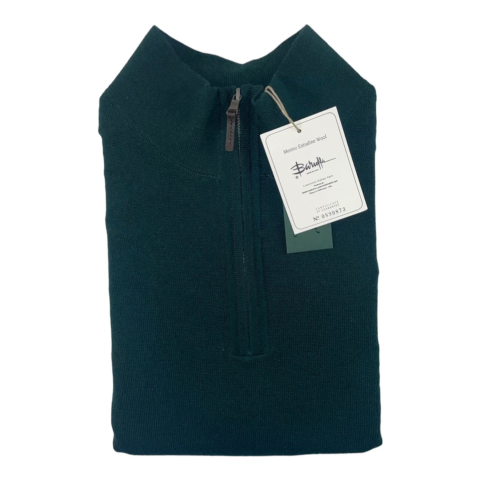 Fairway & Green Baruffa Merino Windproof Green Zip Vest Size Mens M NWT - Image 3 of 4