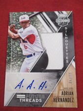 2017 ELITE  FTSA-AH Adrian Hernandez  PANINI  NEW YORK Future Threads  Auto BCW