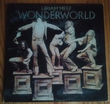 URIAH HEEP - WONDERWORLD - 1974 WARNER BROS. VINYL ALBUM - (G/FAIR)