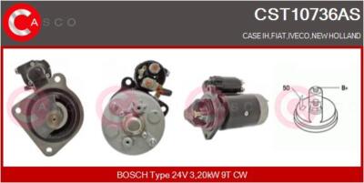 CST10736AS CASCO Starter für IVECO