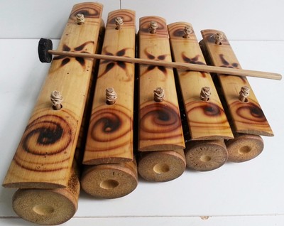 BAMBOO 5 KEY GAMELAN TRADITIONAL BALINESE MUSICAL ...