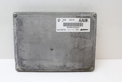 10-11 Lacrosse 12637106 Computer Brain Engine Control ECU ECM EBX Module