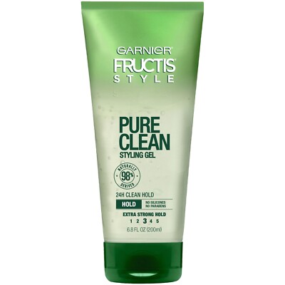 Garnier Fructis Style Pure Clean Styling Gel, 6.8 fl. oz.