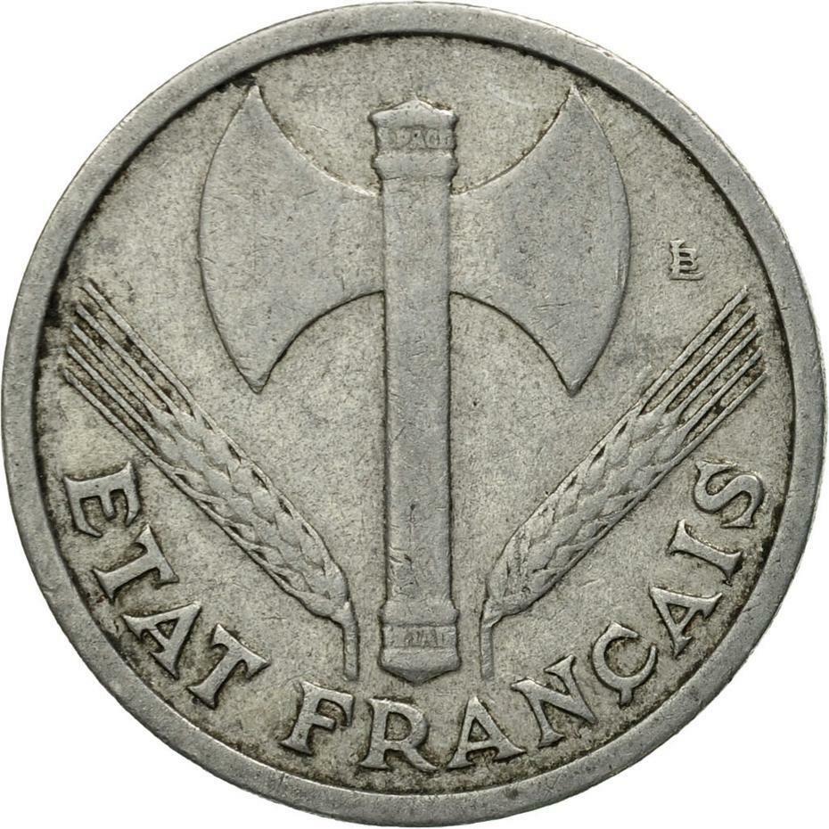French Coin 1 Franc | Vichy French State | France | 1942 - 1944 | eBay