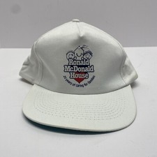 VTG McDonald s Ronald McDonald House Snapback Hat 20 Years Of Caring For Fam