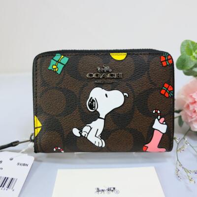 COACH 財布 COACH® PL | Medium Corner Zip Wallet In Signature Jacquard
