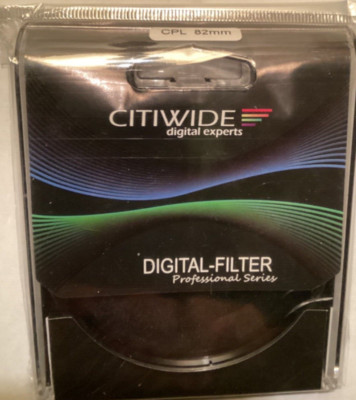 Genuine New Sealed 82mm Citiwide CPL Circular Polarizing Filter