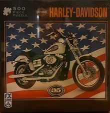 FX Schmid 500 Piece Jigsaw Puzzle Harley-Davidson "H-D Freedom Machine" New