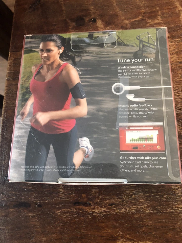 Kit deportivo Nike Plus iPod sensor de calzado sin usar con caja original MA365LL/B Foto 2 de 3