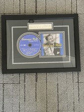 Lawrence Welk Signed/framed Champagne Favorite CD Collage, JSA 16 1/2 X 13 “