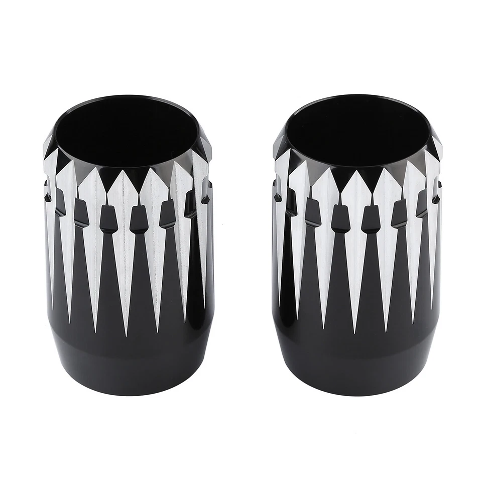 Cubiertas deslizantes de horquilla superior aptas para Harley Touring Street Road Glide 1984-13 Foto 3 de 4