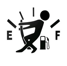 Autoaufkleber Tankdeckel Aufkleber Tuning schwarz 