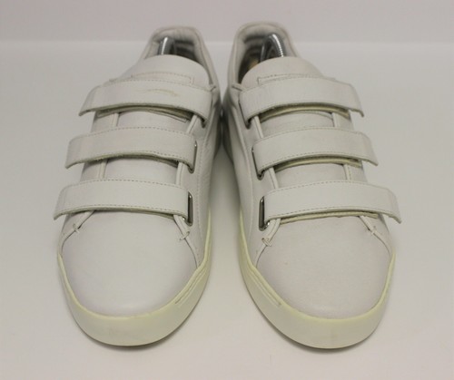 RAG & BONE Herren Kent Hoop and Loop Leder Niedrig Turnschuhe - Weiß - 44 US11 - Bild 4 von 8