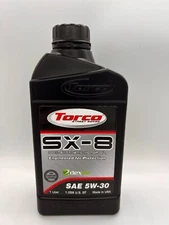 TORCO SX-8 100% SYNTHETIC ENGINE OIL - 5W-30- 1 L Bottle - Each
