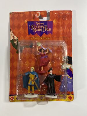 Disney Hunchback Of Notre Dame Collectible Set of 3 Figures