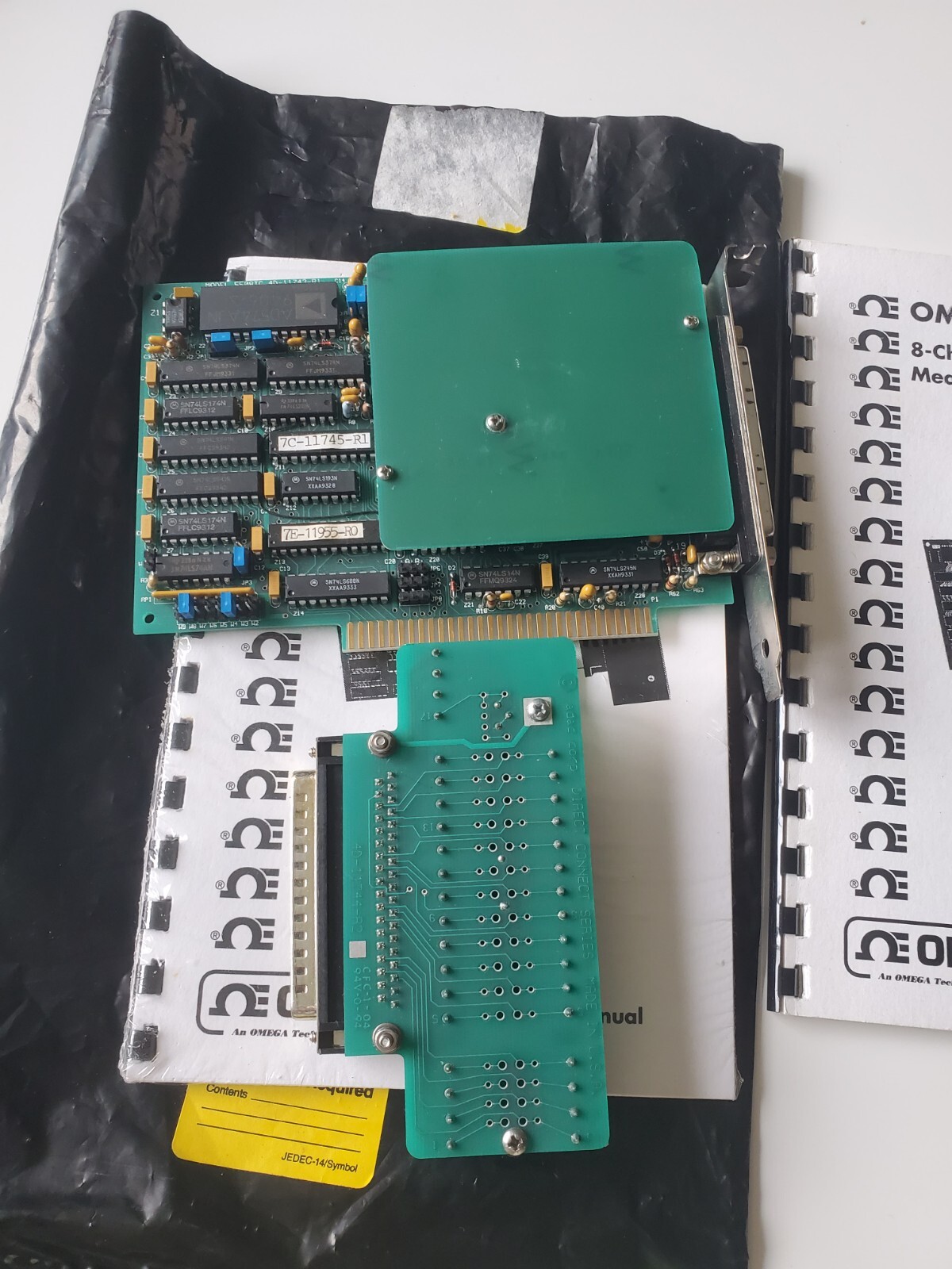 omega 5508TC-R1F PCI Data Acquisition Card 8-bit ISA AD574AJN 4D-11744-R2