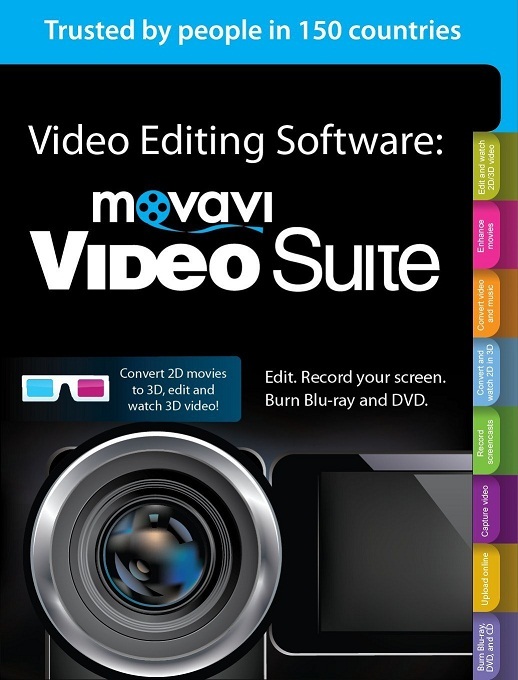 Movavi Video Suite 2023 For MACINTOSH Convert Videos , Edit MPEG AVI WMV |  eBay