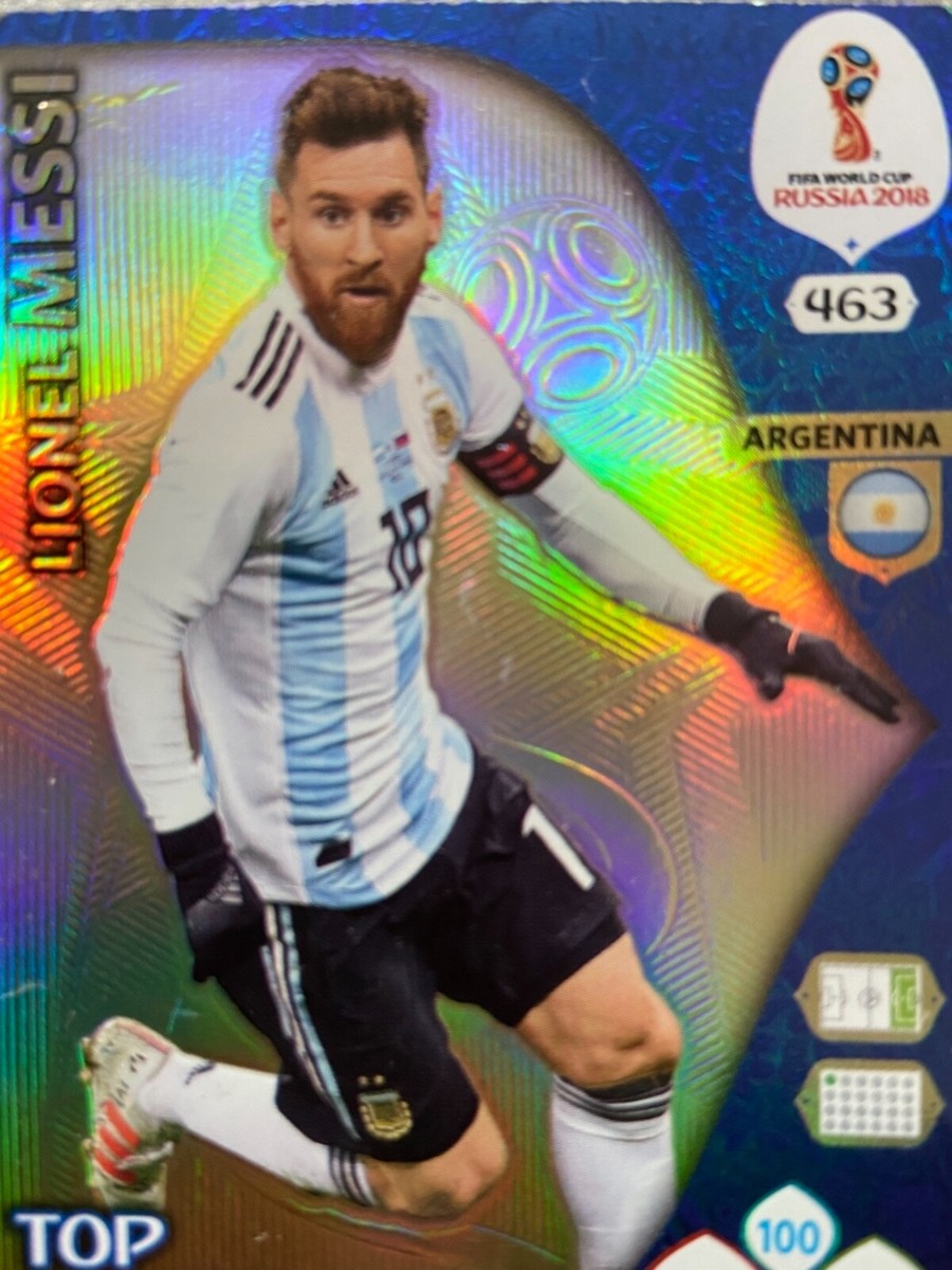 GB Best of the Best Championship 欧州版 Panini Adrenalyn XL World Cup 2018 - Top Master 463 - Lionel Messi