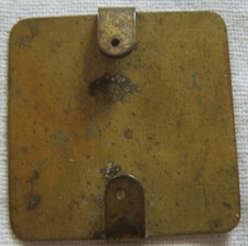 In30597 - 1st Army, Rhine and Danube, Painted Brass, 30 x 30 mm, Leg Mounting