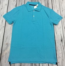 Gap Mens M Medium Teal Blue Polo Shirt. Nwt