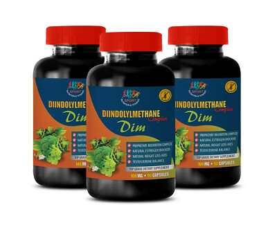 immune system capsules - DIM COMPLEX - metabolism boosters 3 BOTTLE
