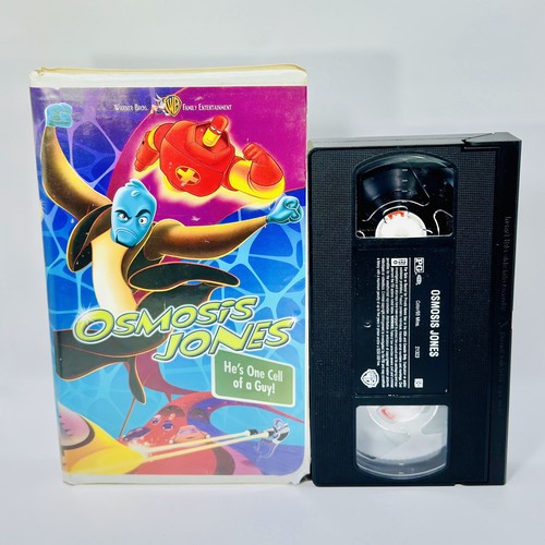 Osmosis Jones (VHS, 2001, Clamshell) With Sealed Bonus CD Sampler Chris Rock - Picture 4 of 8
