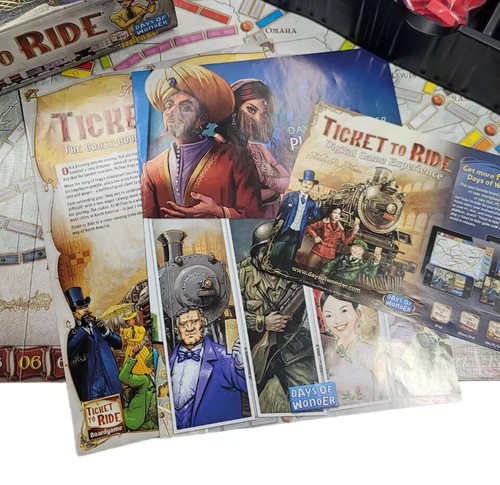 Ticket To Ride Days Of Wonder Strategy Board Game 100% Complete - Picture 3 of 4