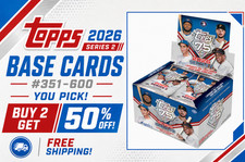 2026 Topps Series 2 • Base Set #351–#600 Complete Your Set (YOU PICK) • NM/M